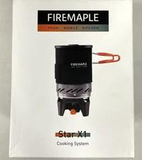 Fire Maple Star X1 Personal Cooking System Burner Stove Black Camping Backpackin