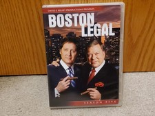 Boston Legal Season 5 Final Season William Shatner James Spader 4 Disc Set