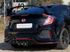 Remus Sportauspuffanlage + option. Klappe Honda Civic 10 FC FK8 Type-R 3xBlack