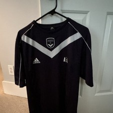 Retro SOCCER FOOTBALL GIRONDINS DE BORDEAUX 2003/2004 HOME SHIRT JERSEY SIZE L