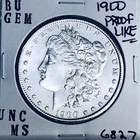 1900 BU GEM MORGAN SILVER DOLLAR UNC MS+++ U.S. MINT RARE COIN 6827