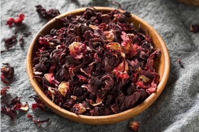 Hibiscus Flower Powder Organic Whole Herb | Heart & Skin Support 1oz 8oz