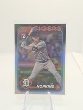2024 Topps Update TJ Hopkins #US311 Rainbow Foil Detroit Tigers