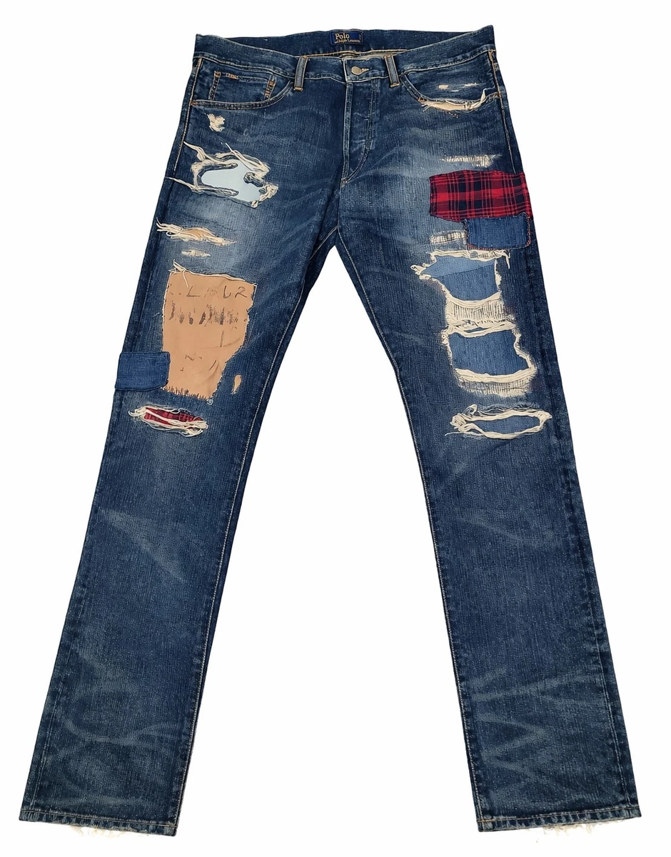 Polo Ralph Lauren Regular 32 Size Jeans Men's 34 in Inseam for