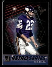 2021 Donruss Paul Krause #RS31 Retro Series