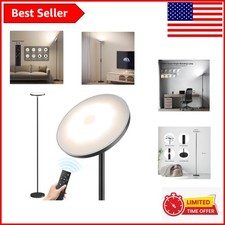 Elegant LED Standing Floor Lamp with Remote Control - 69" Adjustable Brightness