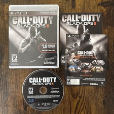 Call of Duty: Black Ops II W/ Revolution Insert (Sony PlayStation 3, 2012) - CIB