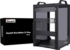 8U Server Rack Cabinet, Deskpi Rackmate T1 Plus,10 Inch Network Rack for Servers