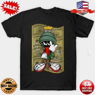 NEW Marvin the Martian Looney Tunes I m My Own Boss Cool T Shirts S-5XL