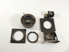 VINTAGE WORKING BURKE JAMES REXO No. 1 WOLLENSAK SHUTTER LENS  FINDER