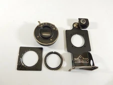 VINTAGE WORKING BURKE JAMES REXO No. 1 WOLLENSAK SHUTTER LENS & FINDER