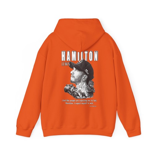Lewis Hamilton - Felpa unisex con cappuccio, camicia, stampa artistica, maglietta, F1, formula 1 - Foto 7 di 12