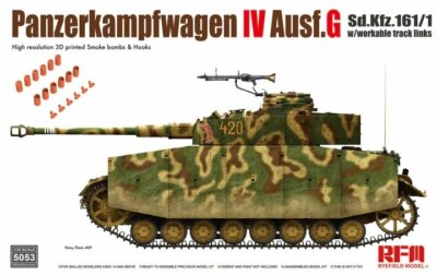 Rye Field Model RM-5053 - 1/35 Panzerkampfwagen IV Ausf. G Sd.Kfz. 161/1