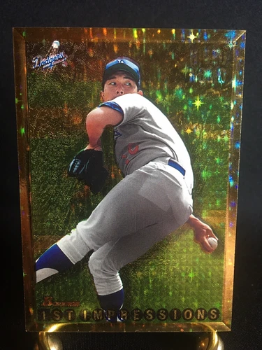 HIDEO NOMO 1995 # 238 Bowman GOLD FOIL Rookie Card RC RARE grade ready