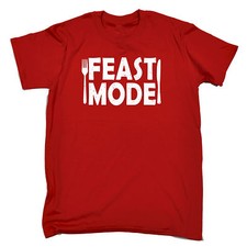 Feast Mode MENS T-SHIRT birthday foodie chef cooking kitchen funny gift