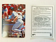 RIPKEN 1997 Donruss Update Information Card