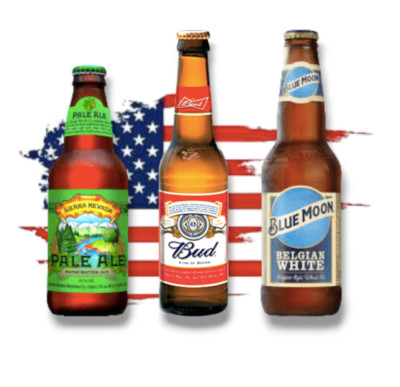 Sierra Nevada - Bud King of Beer- Blue Moon Belgian White 12 x 0,3l Medium