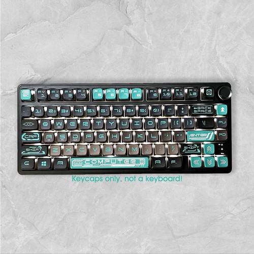 Technological Trend Keycaps set PBT Shine Through for MX Mechancial Keyboards - Picture 12 of 12