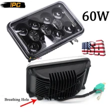 DOT Approved 4x6" Hi/Lo Led Headlight For Chevrolet S10 1995 1996 1997 Pickup