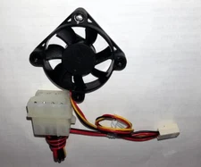 Evercool FAN4ATOM_2LP 40x40x10mm ATOM CPU Ball Bearing Fan w 3PIN + Molex Power