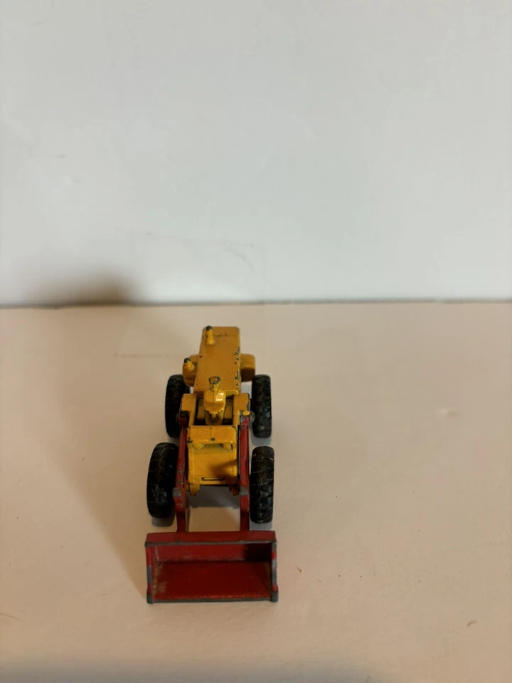 Pala tractor Aveling Barford 1962 Lesney Matchbox #43 de colección hecha en Inglaterra Foto 2 de 4