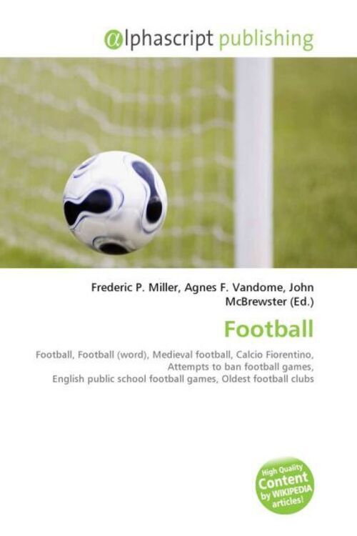 Thumbnail - Frederic P. Miller (u. A.) | Football | Taschenbuch | Englisch