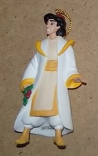 Aladdin Dressed as Prince Ali Christmas Ornaments