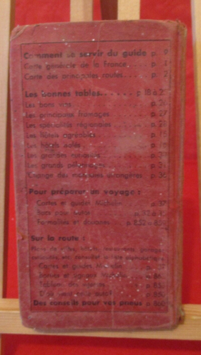 Seltener und Vintage Michelin Reifenführer von 1951 - Bild 2 von 15