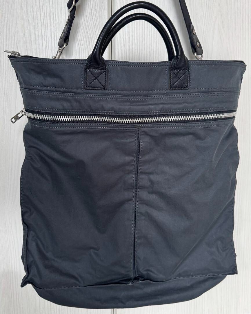 Margaret Howell Porter 2-Way Bag Navy Made In Japan