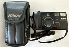 Nikon Tele Touch 35-70mm AF 35mm Point and Shoot Film Camera w/Case - Untested