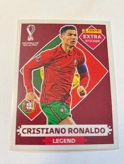 PANINI FIFA WORLD CUP QATAR 2022 LEGEND NEYMAR JR EXTRA STICKER RARE HTF A  