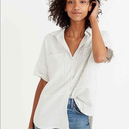 madewell flannel courier shirt