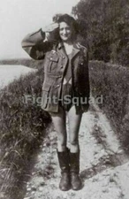 WW2 Picture Photo Sleeping with the enemy Collaborator Girls 2744