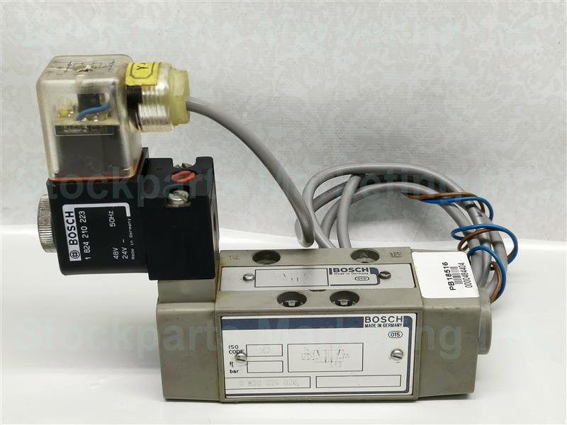 Bosch 0 820 024 026 0820024026 Pneumatic Valve w/ 1 824 210 223 Fast Shipping
