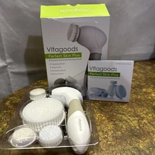 Vitagoods Perfect Skin Plus Cleansing & Exfoliating Brush For Face & Body