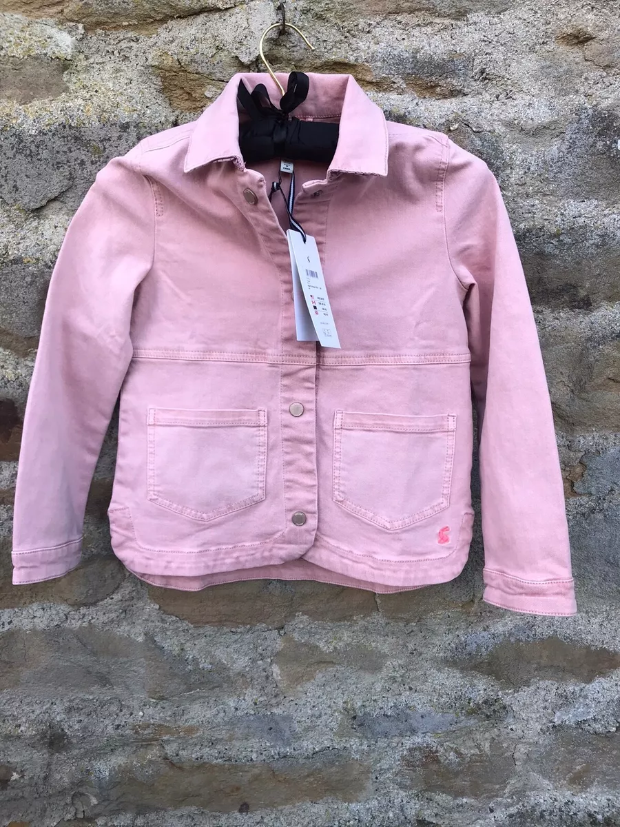 Joules pink imogen jacket deals