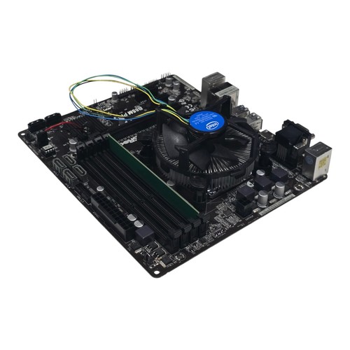 ASRock B85M Pro3 CPU i3-4gen Rev:1.02 DDR3 - Matx - Socle 1150 #46 - Afbeelding 4 van 6