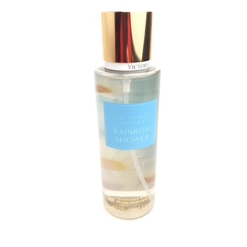 Victoria Secret Rainbow Shower Fragrance Body Mist Dewy Pear 8.4oz USA