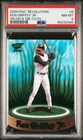 KEN GRIFFEY JR. 2000 PACIFIC REVOLUTION ON DECK #6 DIE-CUT PSA 8 NM-MT