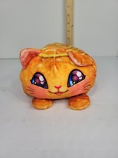 Cookeez Makery Baked Treatz Plush Animal Stuffed Orange Cat SOUNDS MEOW-WORKS   