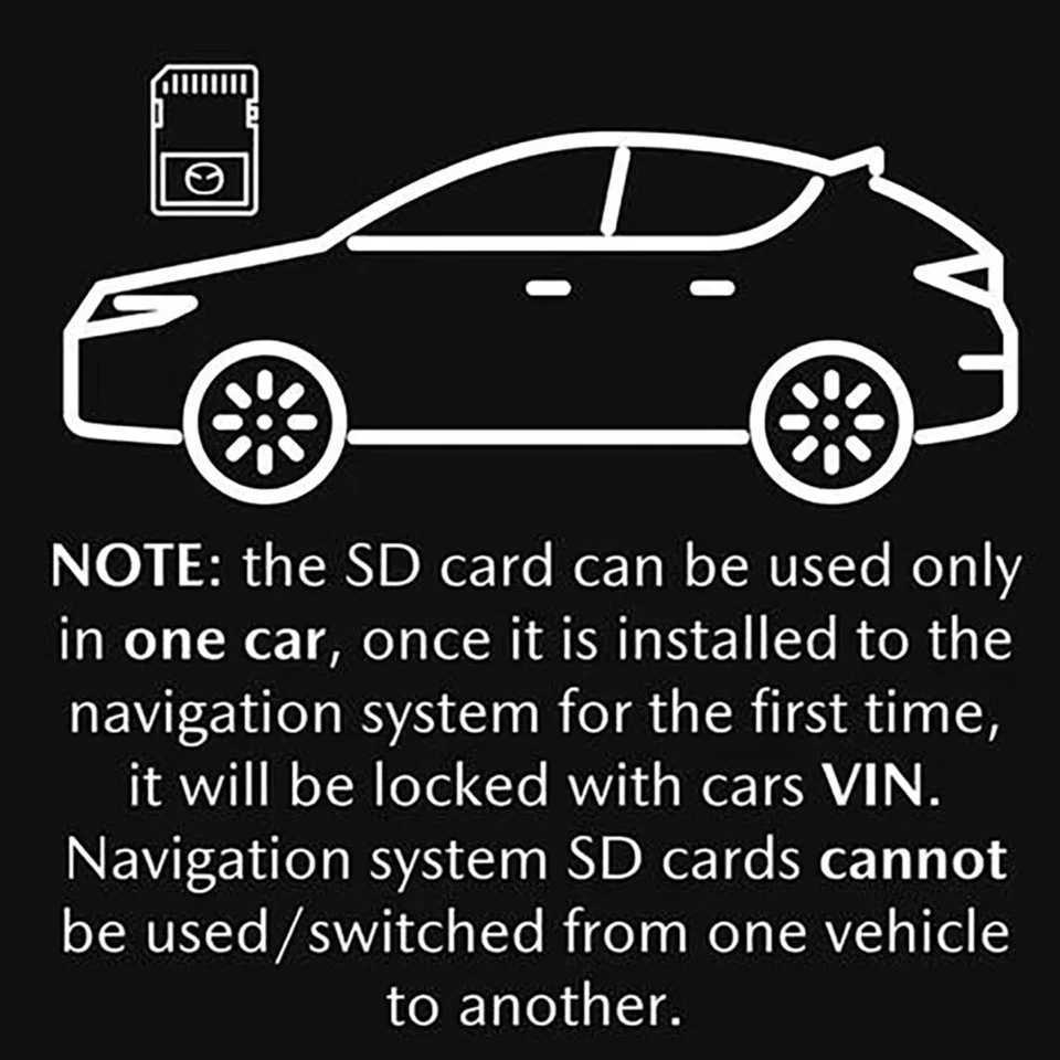 Mazda 3, CX-30, CX-50, CX-70, MX5 2025 GPS navegación tarjeta SD mapa KR9D 66 EZ1 Foto 4 de 4