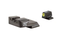 Trijicon HD Green Dot Night Sight Yellow for Smith & Wesson M&P in Black SA137Y