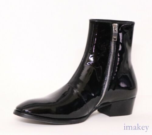 Our Legacy: Black Camion Boots (Patent Leather) Size: IT 39 Our Legacy: Black Camion Boots (Patent Leather) Size: IT 39