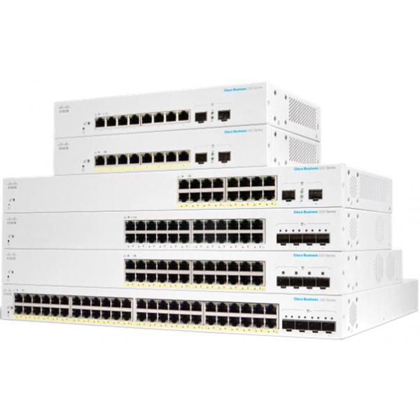 Cisco - Small Business CBS220 SMART 48-PORT GE FULL POE 4X10G SFP+