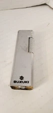 Vintage SUZUKI Butane Lighter Japan 3/4"w - needs flint & fluid then working
