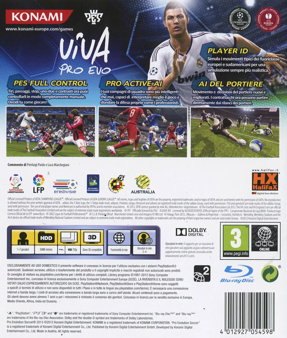 Pro Evolution Soccer 2013 (PS3)