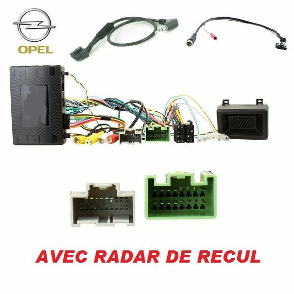 Commande au volant pour Opel Karl résout panne de radar de recul 2015