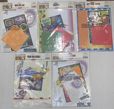 Crafting Art Die Cut BNIP 5 Memory Maker Kits School/Party/Vacation/You Go Girl