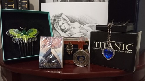 Set of 5 memorabilia from the 1997 film Titanic + BONUS