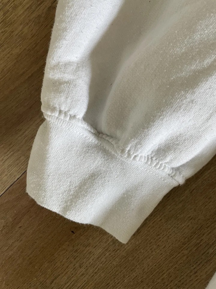 Thicker Than A Snicker XL Hooded Sweatshirt White Oregon Skateboarding